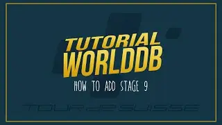 How to add the 9th stage in the Tour de Suisse | Pro cycling Manager 2020