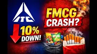 ITC Share Crash | Godfrey Phillips 18% Down | Impact on Nifty 50 | FMCG Sector in Danger?