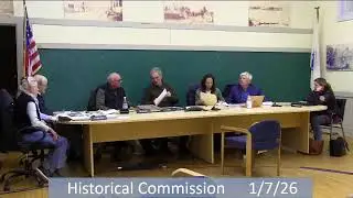 Historical Commission - January 7, 2026