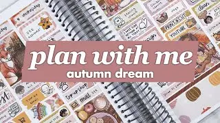 PLAN WITH ME | Autumn Dream (Plannerface)