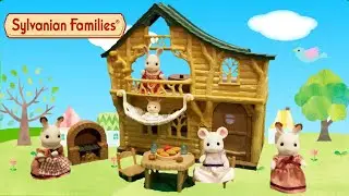 Sylvanian Families Lakeside Lodge and Chocolate Rabbit Furniture Set - 2020 New Collection