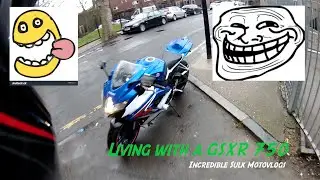 Suzuki GSXR 750 Review : First Impressions / owner review / City use