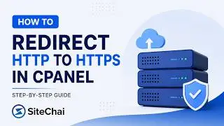 How to Redirect http to https in cPanel (Bangla) | SiteChai