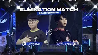 [2022 GSL Season 3] Ro.20 | Группа E | Матч 4 &mdash; Losers: Solar (Z) vs. Prince (P)