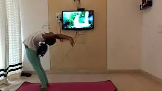 How to Perform Standing Chakrasan