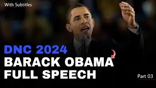 Barack Obama DNC 2024 | Obama DNC 2024 | DNC Convention 2024 | DNC Speeches 03