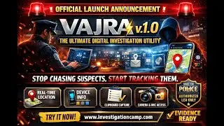 Vajra | Advance IP Grabber by Investigation Camp | The Power Of Investigation