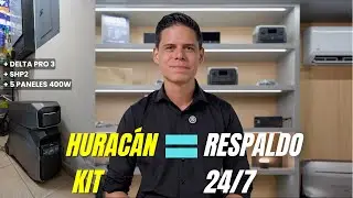 Hurac&aacute;n Kit EcoFlow Puerto Rico: Delta Pro 3 + Smart Home Panel 2 + Paneles Solares | Respaldo 24/7