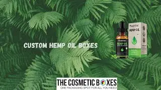 Hemp Oil Boxes