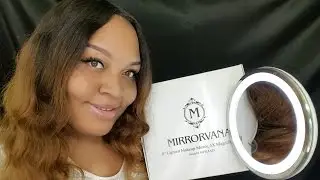 MIRRORVANA REVIEW || LED RING LIGHT MIRROR || AMAZON COMPANY