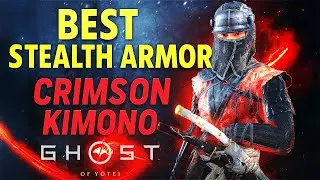 Лучшая стелс-броня в Ghost of Yotei | Расположение и демонстрация Crimson Kimono