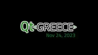 QtGreece23@Declarative Thinking For Qt Developers - Furkan &Uuml;z&uuml;mc&uuml; (24.11.2023)
