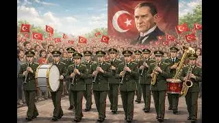 Biz Atat&uuml;rk Gen&ccedil;leriyiz | Turkish Military March (AI Version)