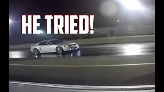 CLK 55 AMG TAKES DOWN S/C COBRA