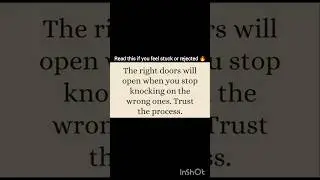 Read this if you feel stuck or rejected🔥#motivationalquotes#motivation #motivational#quotes#trending