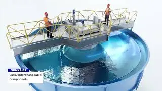 Clarifier and thickner
