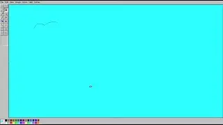 MS Paint Tips: Bird in Sky