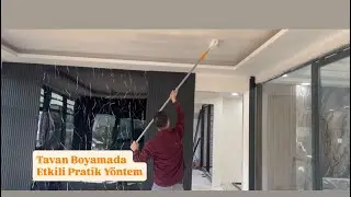 Tavan boyası nasıl yapılır ? Püf noktları bu videoda