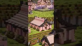 🌸 Minecraft Cherry Blossom Storage House 🌸 | Beautiful and Functional Build Idea