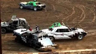 Port Angeles Demolition Derby 2023 - Big Cars Heat 1