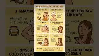 |Diy hair spa at home|#hairspaathome#hairspa#hair#spaathome#sampoo#glossyhair #haircare#shorts#like