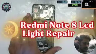 Redmi Note 8 Lcd Light Repair#dhakagsmteamm