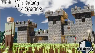 KU&Scaron;E A NOV&Aacute; ARM&Aacute;DA!|Ep.4|Colony Survival|Dieton[CZ/SK]Letsplay|