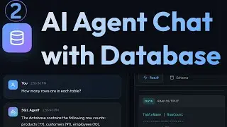 AI Agent Chat with  Database   - 2. Architecture