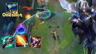 Juego Jarvan Mid pero voy FULL AP y mi E ONESHOTEA a los enemigos