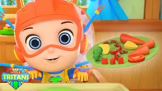 Canci&oacute;n de las verduras y m&aacute;s canciones animadas de aprendizaje para ni&ntilde;os