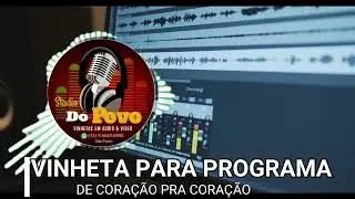 Vinheta para programa rom&acirc;ntico