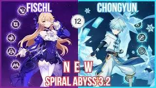 【GI】NEW Spiral Abyss 3.2 - Tazer & Melt Team Full Star Clear Gameplay! 新深渊3.2，感电武装和融化队满星通关！