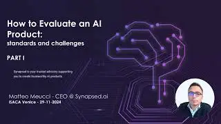 How to Evaluate an AI Product : standards and challenges  - Part I