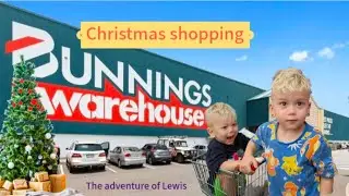 Christmas Shopping Adventures: Toddler Fun with Trolley!#Fun #sibling #shopping