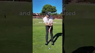Focus On The Hole, Not The Putter  #golfswing #golftips