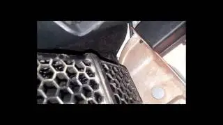 Dodge nitro cabin air filter, not in the glove box 
