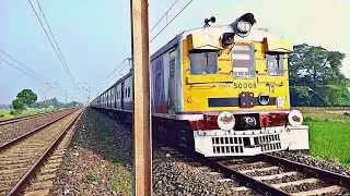 Bardhaman Howrah Chord Local Train Morning Time || Staff Special || Eastern Railway | Indian Railway
