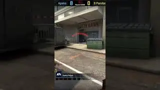 Shox insane 3v1 with Apeks in Rio Qualifiers | CS:GO #Shorts