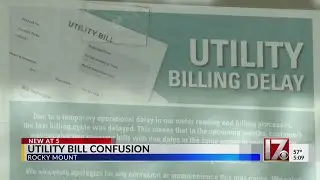Rocky Mount citizens facing utility bill confusion