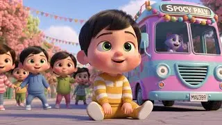 Beep Beep Bus Parade 🚌🎉 Fun Vehicle Song for Kids | Playtime Adventure Music