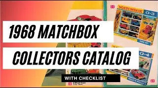 1968 Matchbox Lesney Collectors Catalog