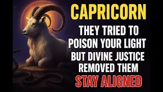 CAPRICORN ♑ THEY TRIED TO POISON YOUR LIGHT &mdash; BUT DIVINE JUSTICE REMOVED THEM IN SILENCE