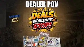 Deals Wouldn't STOP at The Carmel Card Show (Dealer POV)