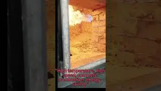 Heating, drying and burning gas burners