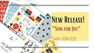 Creative Retreat Kits - &ldquo;Sing for Joy&rdquo; - Bible Journaling Devotional Kit