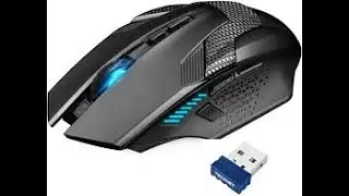 TECKNET USB Wireless Optical Gaming Mouse 8 Buttons 4800DPI Nano Receiver Vista WIN7 WIN8 Win10 MAC