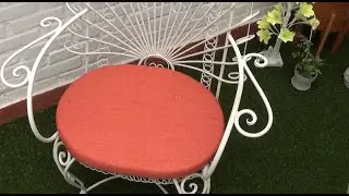 Como hacer  cojines para mueble de jardín