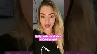Shop until you drop without breaking the bank, I share daily deals on my IG stories @jujugurgel