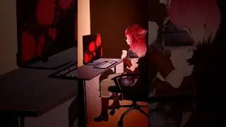 ВОТ почему я не играю в хоррор игры! (крики❗)#ディスプレイクラッシュ #varkshorts #horror #games #ruvtuber