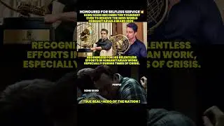 Sonu Sood&rsquo;s kindness wins💥#sonusood#realhero#hero#kindness#humanity#honour#awards#win #help #service